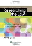 Researching the Law: Finding What You Need When You Need It