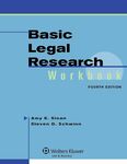 Basic Legal Research Workbook, Fourth Edition